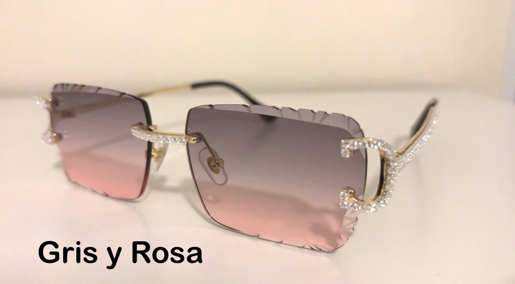 Gafas con diamantes