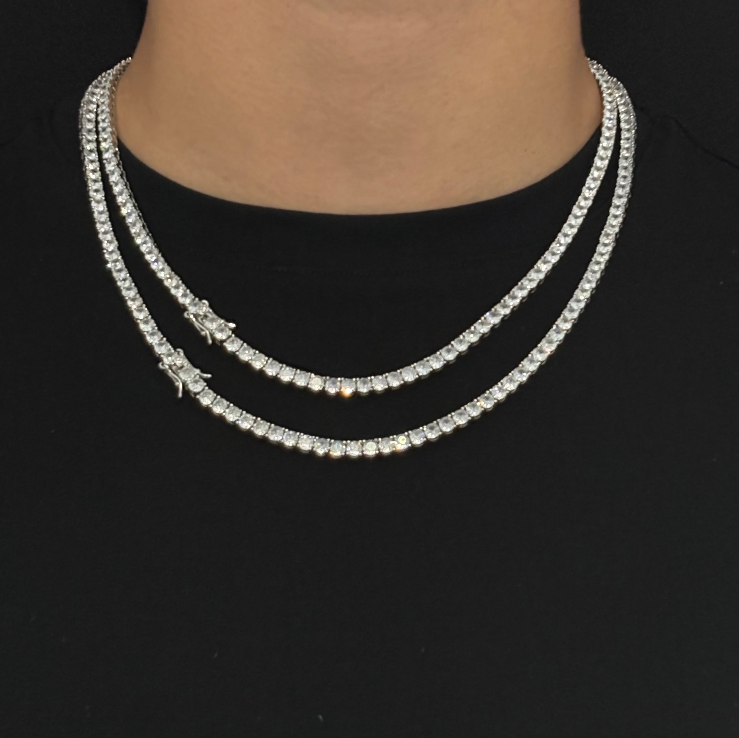 Collares Tennis Chain