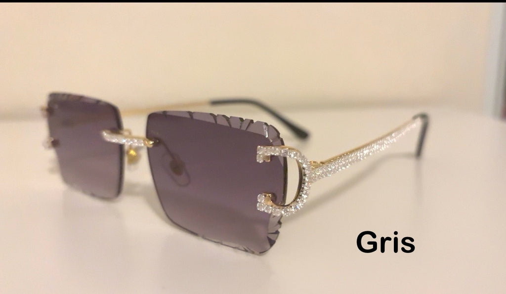 Gafas con diamantes