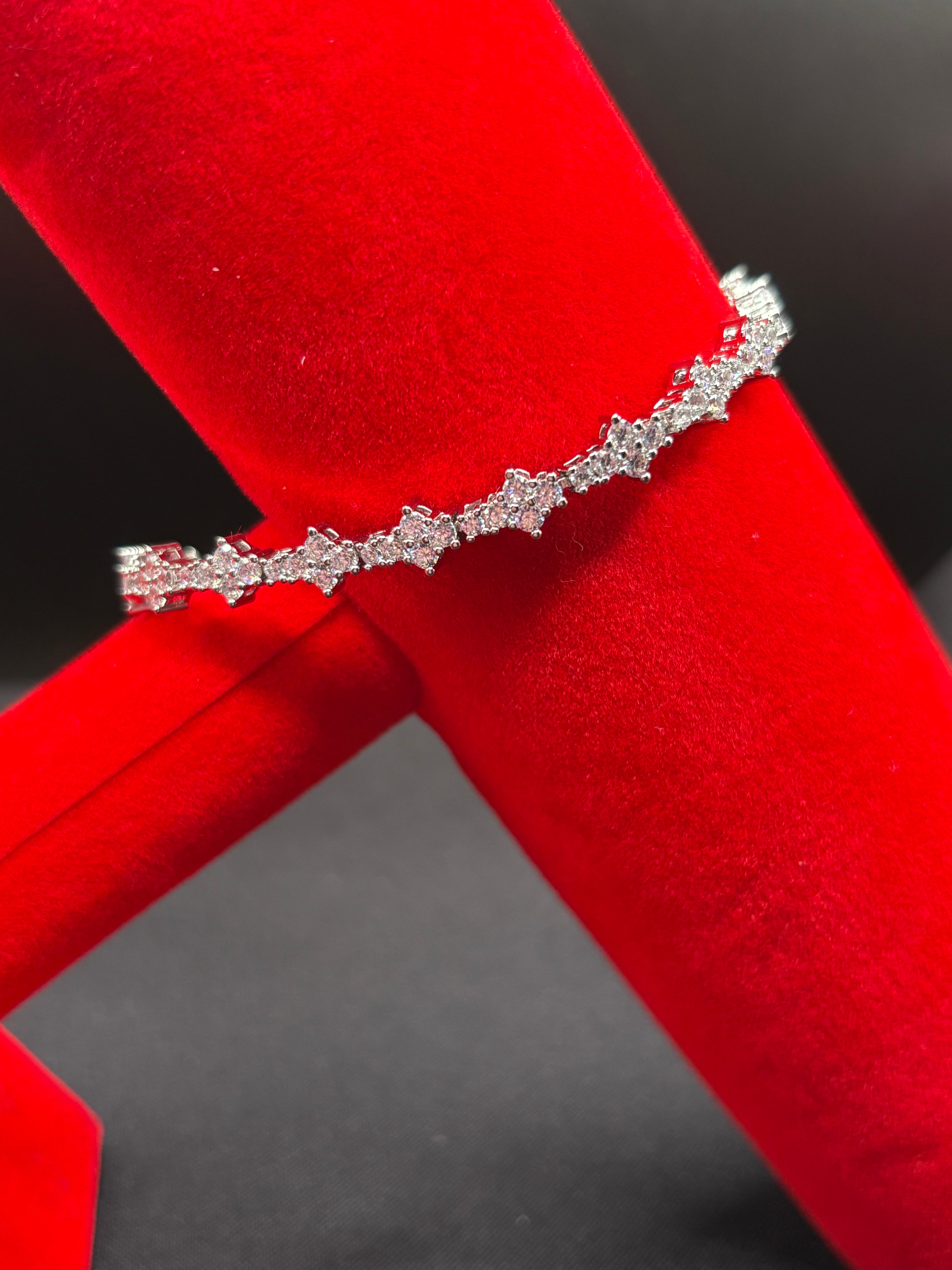 Pulseras Tennis Cruz