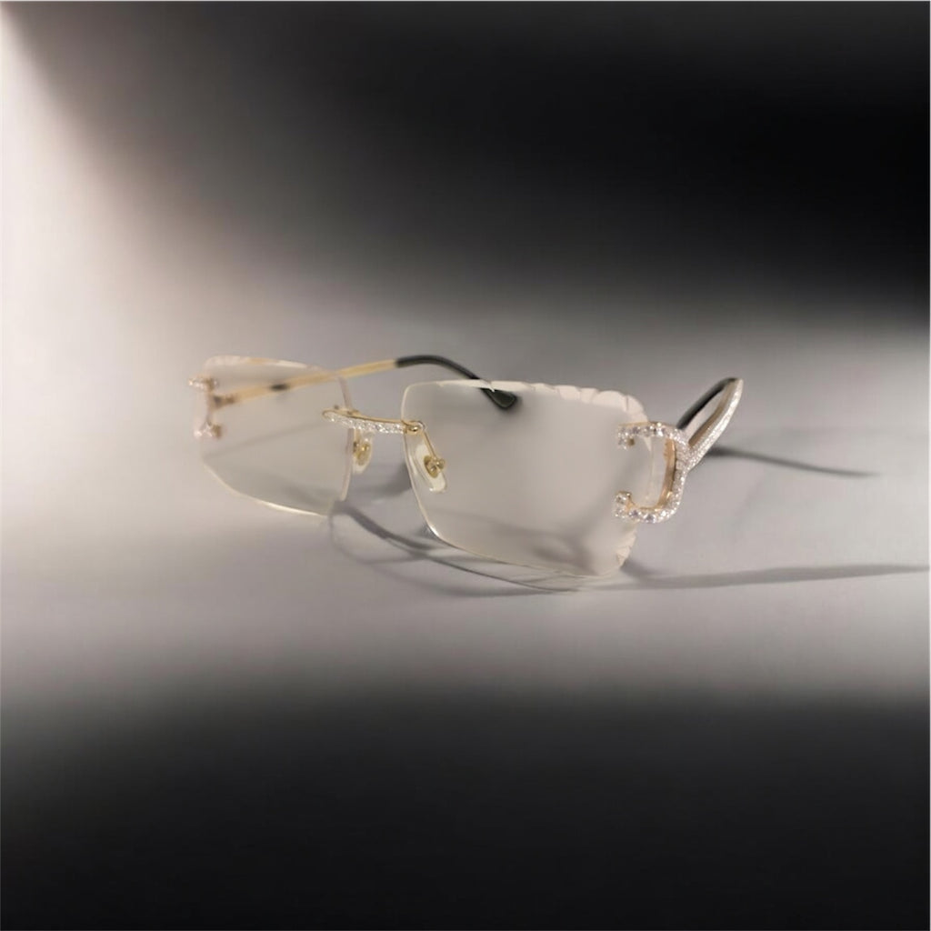 Gafas con diamantes