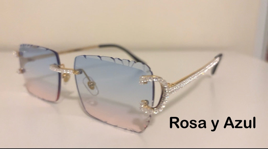 Gafas con diamantes