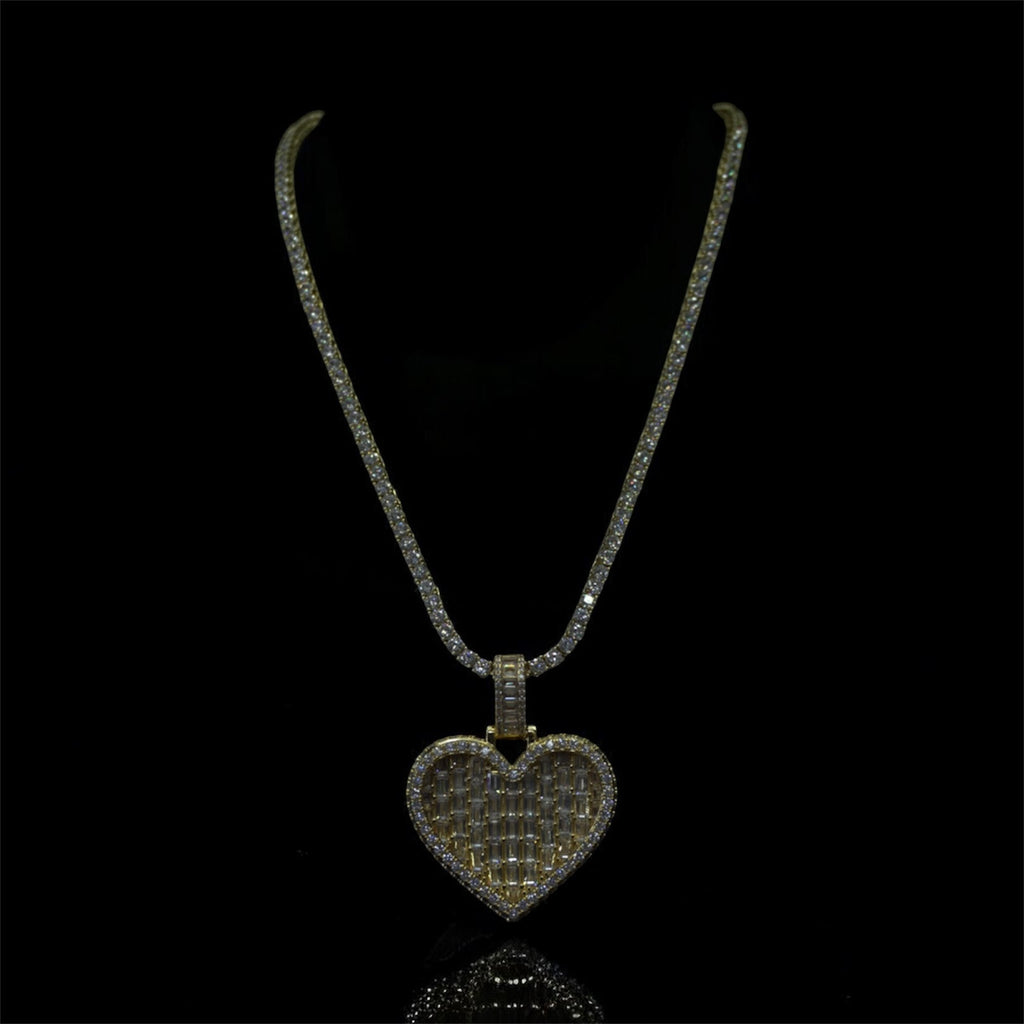 Pendant de Corazón Baguette