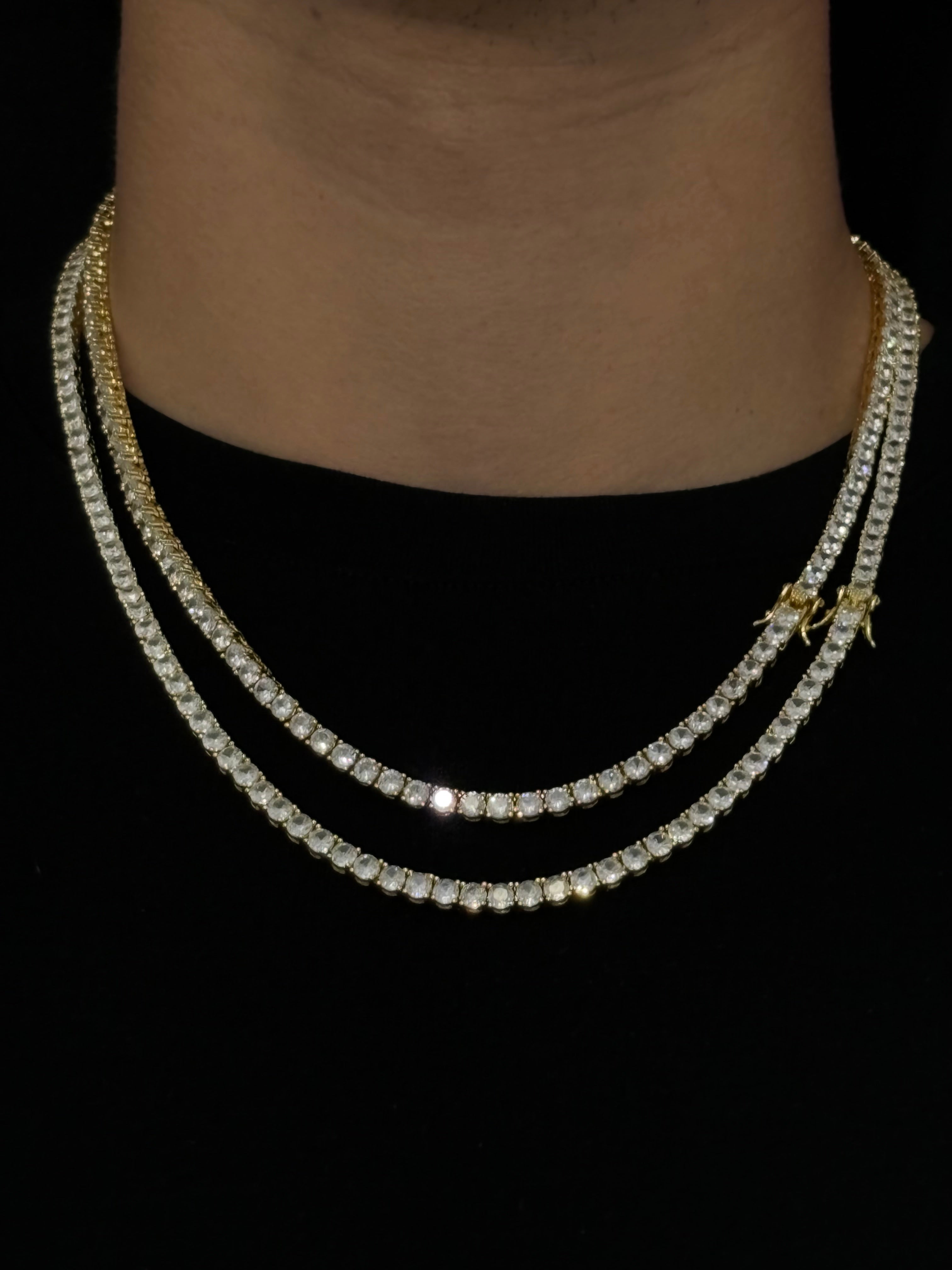 Collares Tennis Chain